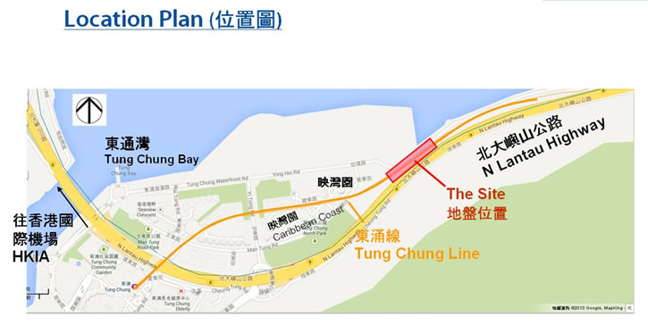 Location plan of noise mitigation works