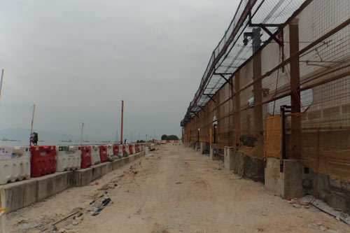 Location plan of noise mitigation works