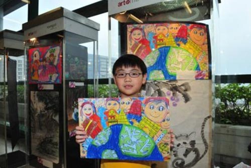 「心連心、中國情」國際大型青年優秀書畫活動