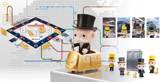MTR launches limited edition Monopoly board game