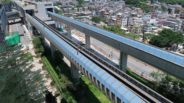 Noise Mitigation Works at Viaduct near Yuen Long