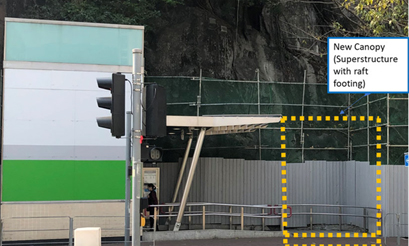 Light Rail -Tai Tong Road Platform 1 Widening