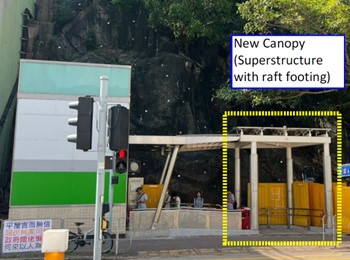 Light Rail -Tai Tong Road Platform 1 Widening