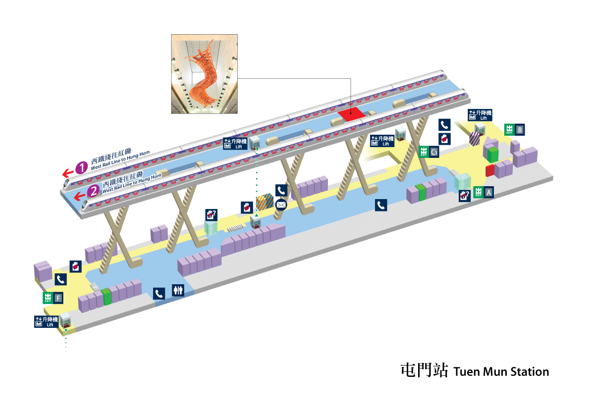 Art in station architecture