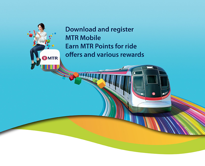 Download and register MTR Mobile Earn MTR Points for ride offers and various rewards